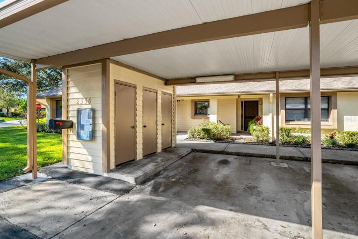 Carport / Storage Closet