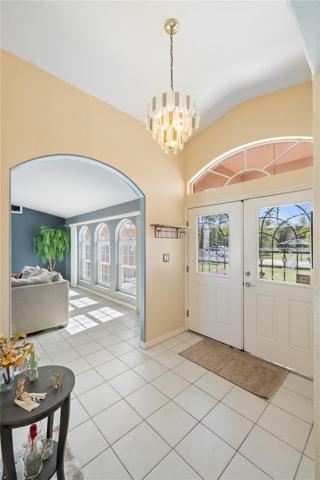 Foyer and Entry to Living Room