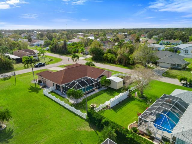 Aerial View Back of Property
