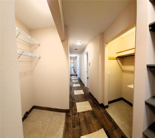 Laundry Closet and Hall Closet