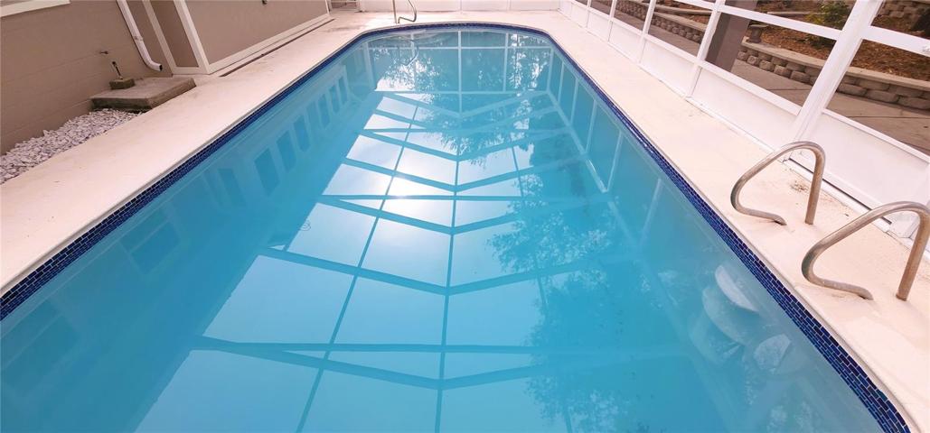 Resurfaced Pool