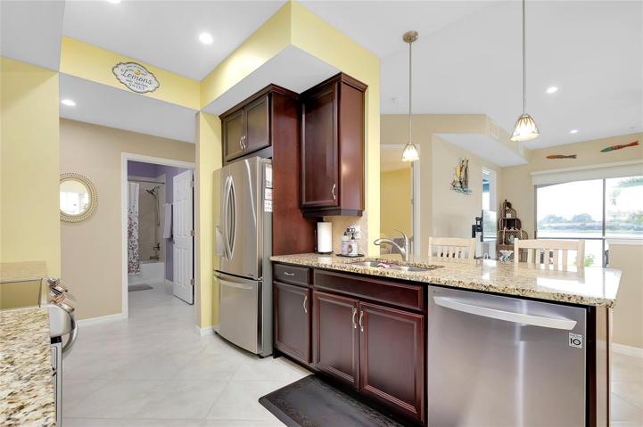 Kitchen with Newer LG appliances
