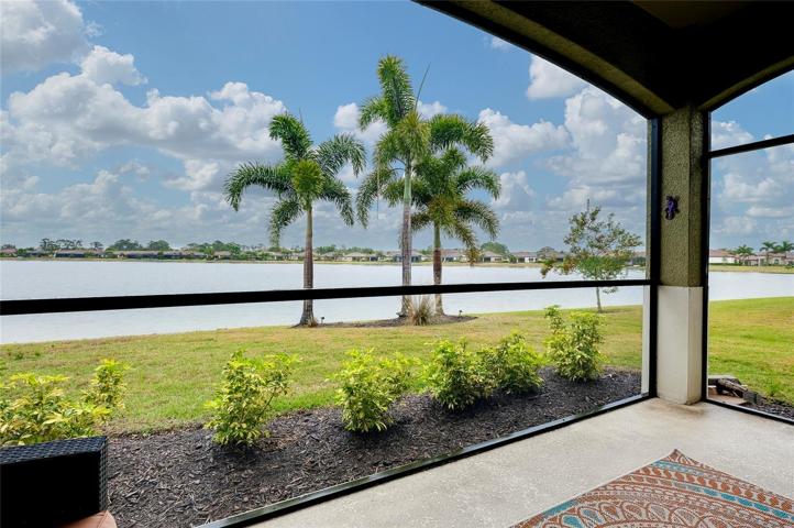 Screened Lanai with full pond view