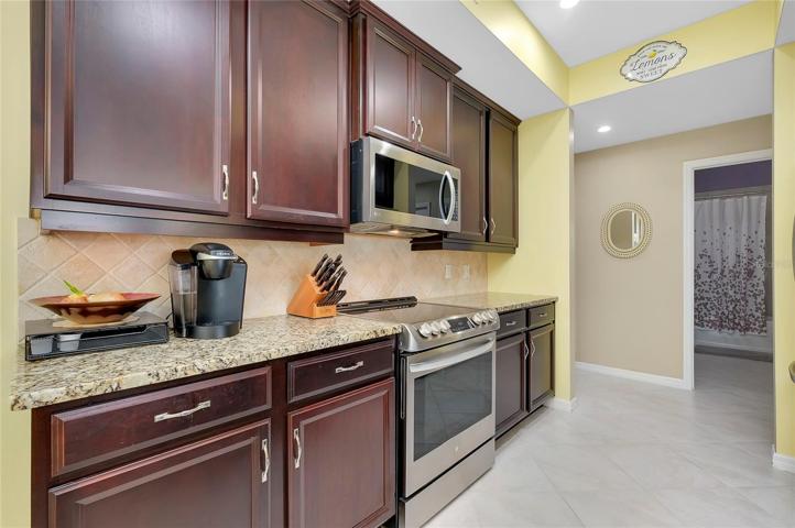 Kitchen with Newer LG appliances