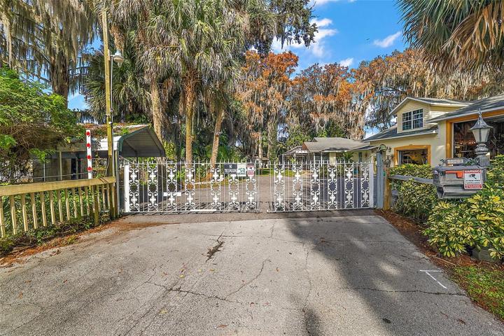 Gated entrance