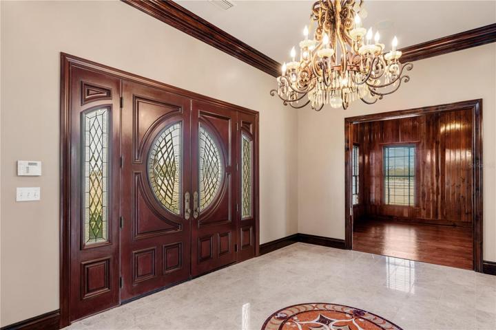Foyer looking into study