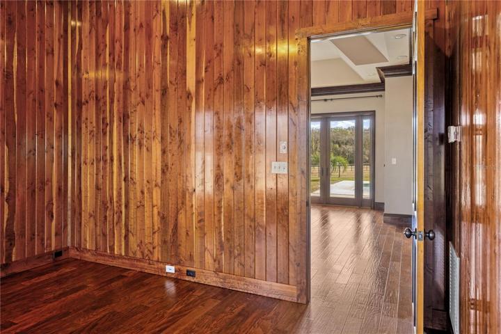 Entry to primary bedroom from study