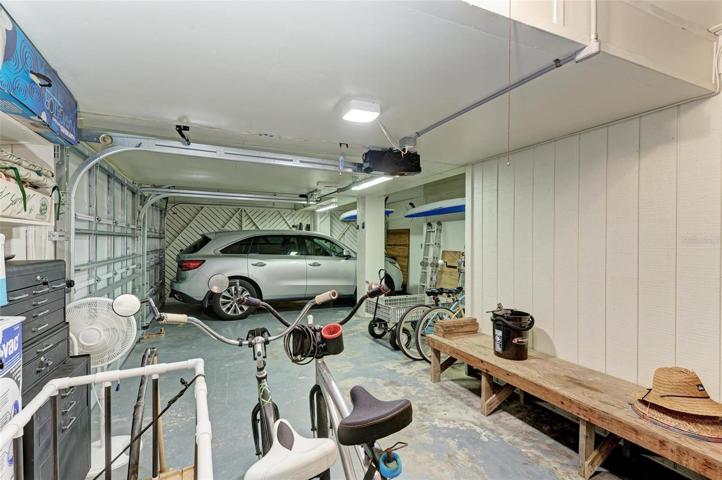 Garage and storage under house