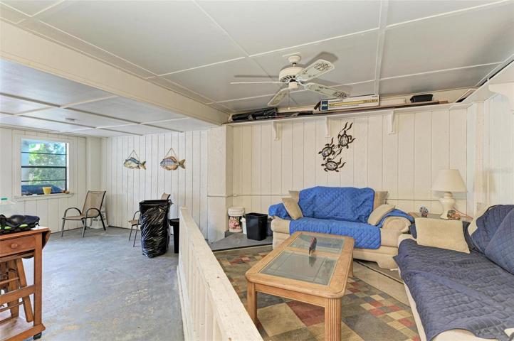 Ground level Sitting area