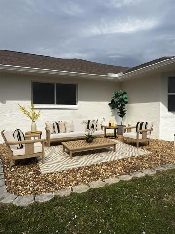 VIRTUALY STAGED OUTDOOR LIVING SPACE
