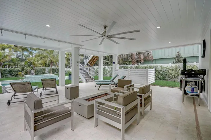 Nice patio area