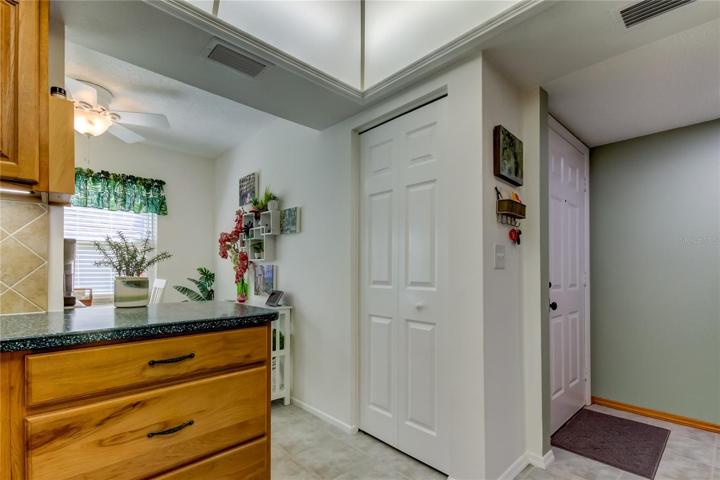 Front Door Entry Also Leads into Kitchen..