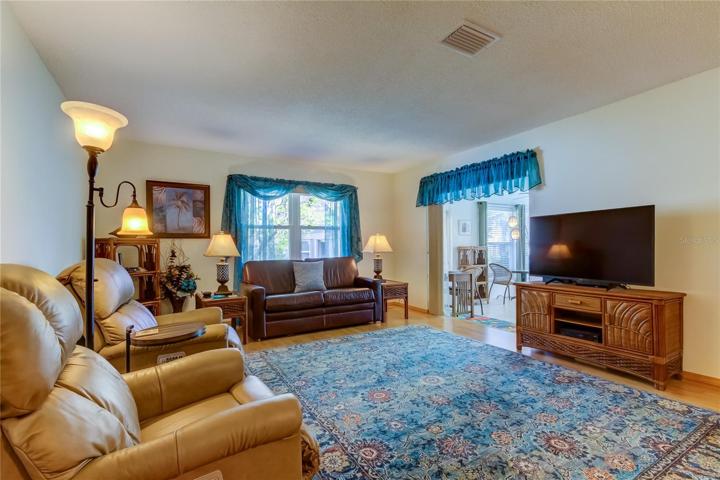 Living Room Offers Various Furniture Arrangements!