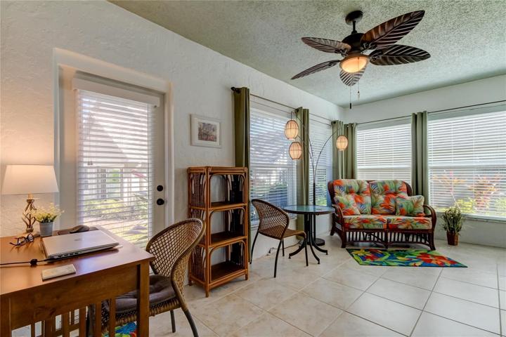 FULLY Enclosed Lanai is NOT Reported in Square Footage, Yet Feels Very Much Like FInished Section of Home..