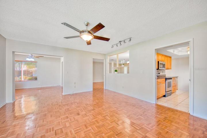 Family room opens to kitchen~