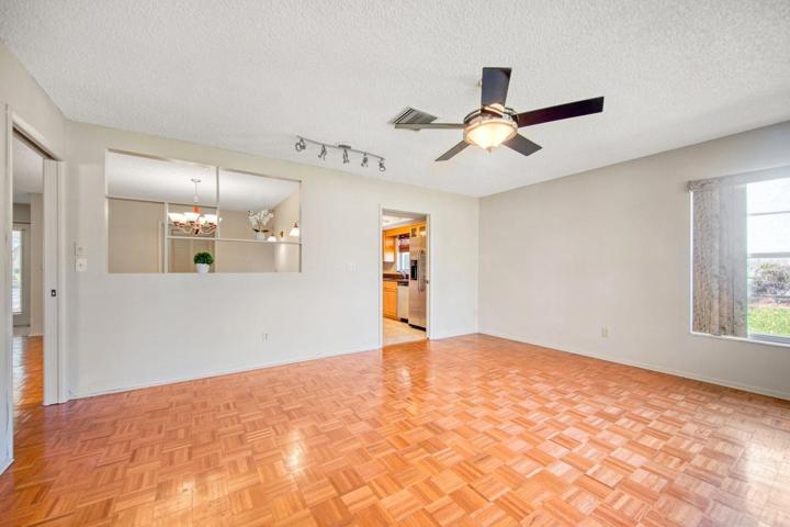 Family room opens to kitchen~