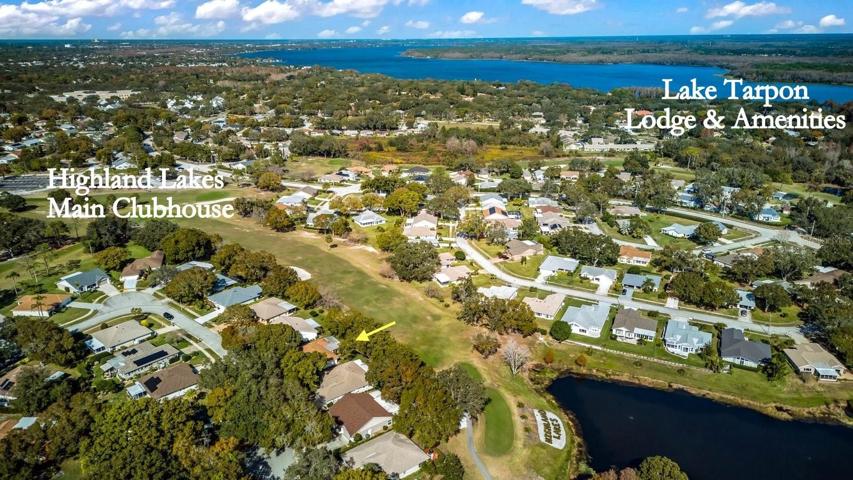 Great location on the golf course close to the main clubhouse. Lake Tarpon Lodge & amenities not far~