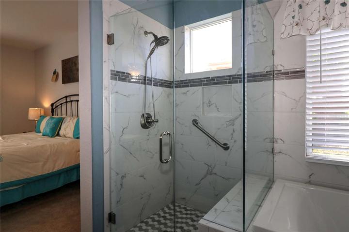 Primary shower