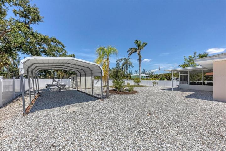 Covered parking for Boat Storage