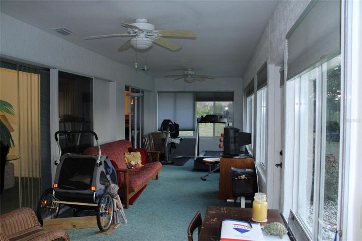 Closed in Florida room under air.