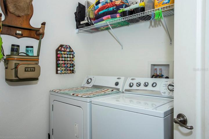 Laundry Room: Washer And Dryer Stay