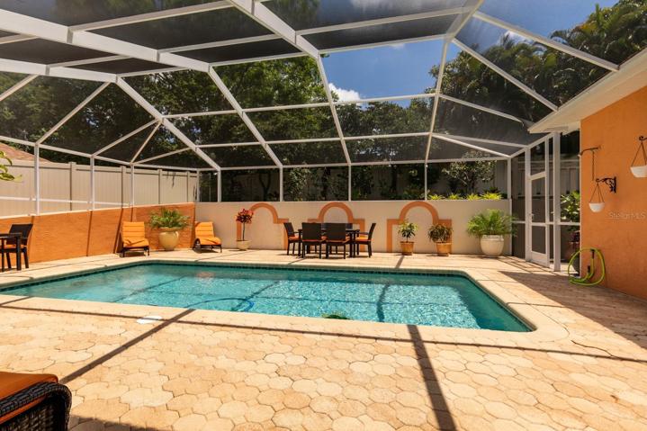 Wide view of Pool Deck