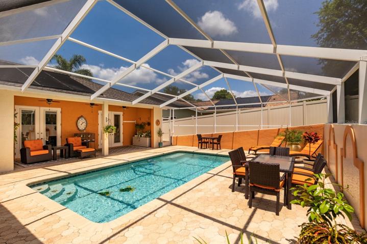 Pool view to Lanai