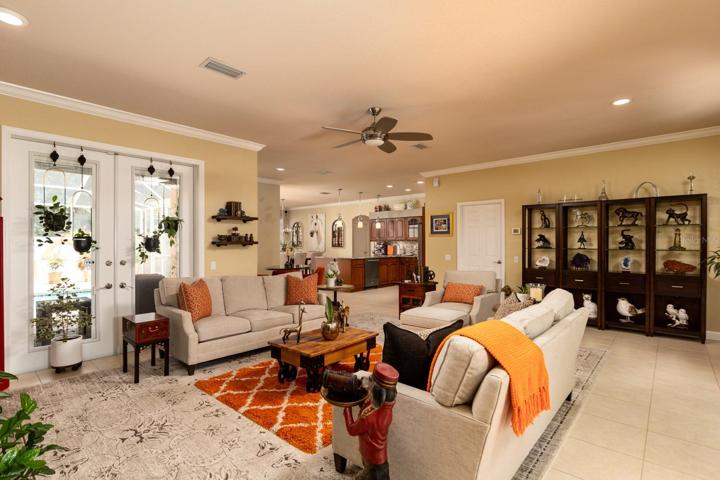 Living Room View toward Kitchen