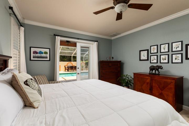 Primary Bedroom - access to Pool Deck