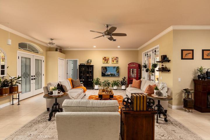 Foyer View to Living Room