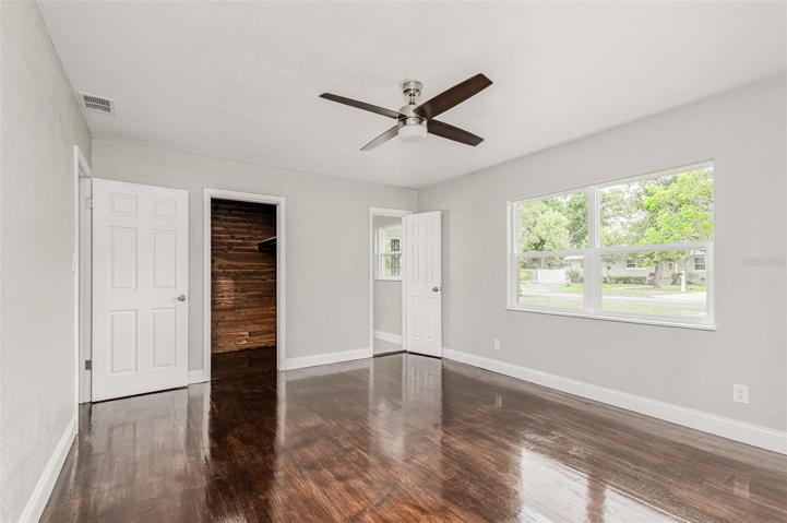 Beautiful cedar lined closets!