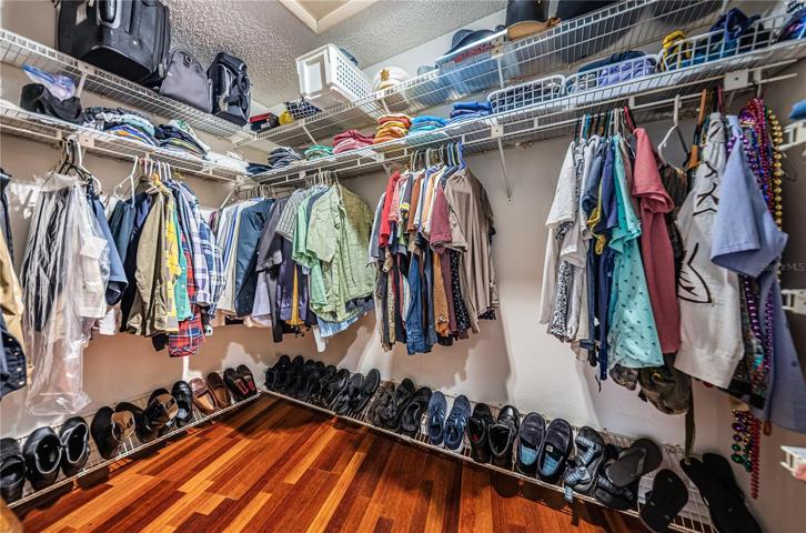 Master closet