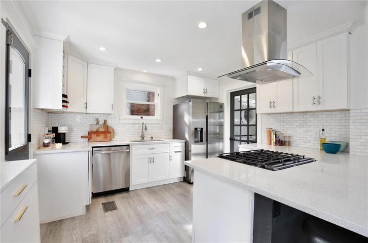 Open-concept kitchen