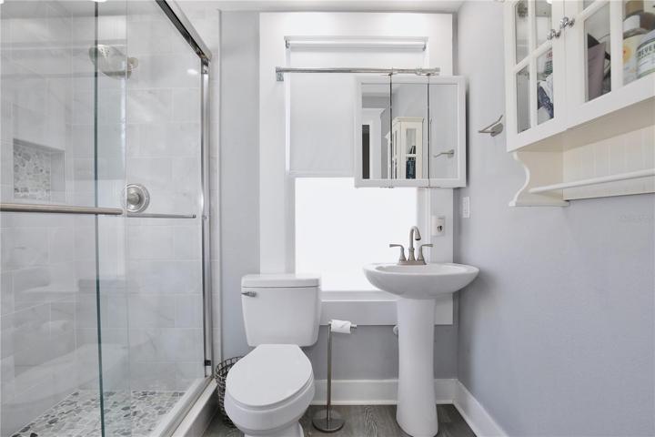En suite bathroom