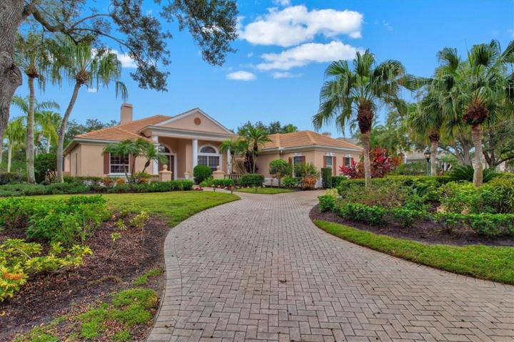 Front of Home with circular driveway