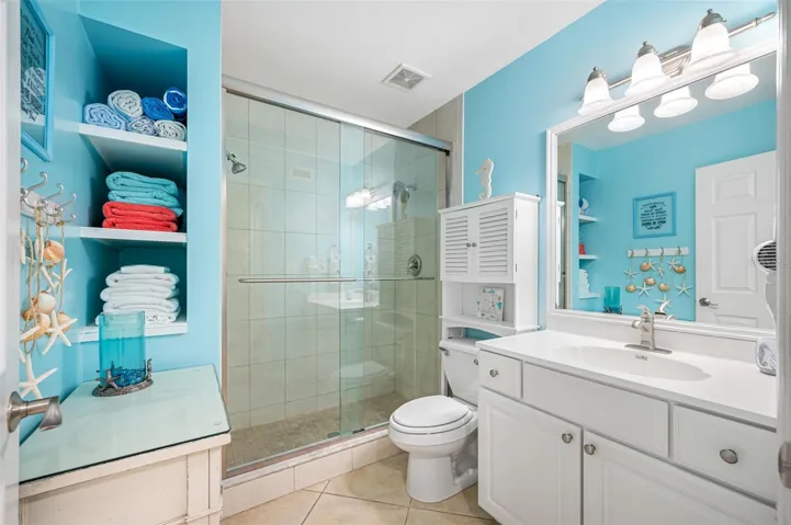 Fully Equipped Bath with Walk In Shower