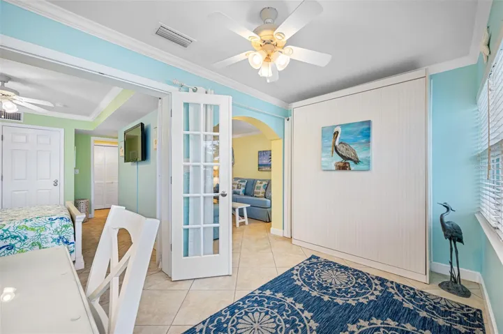 So much space with built-in Murphy Bed