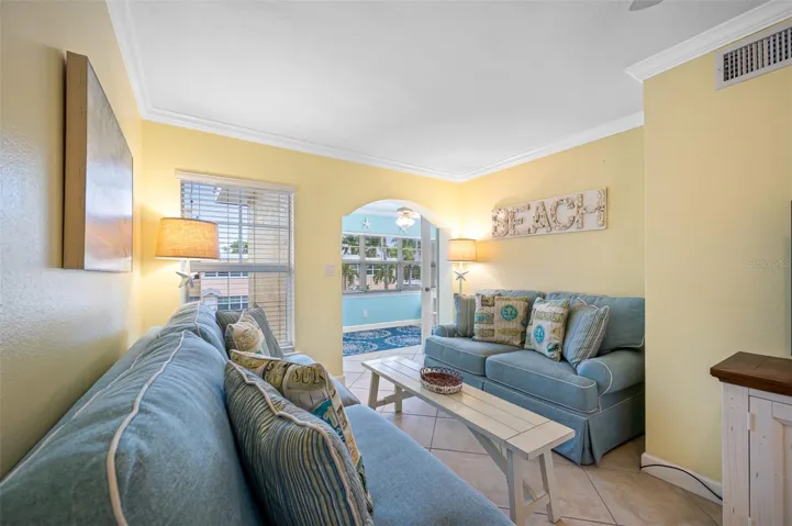 Sleeper Sofa in Living Room