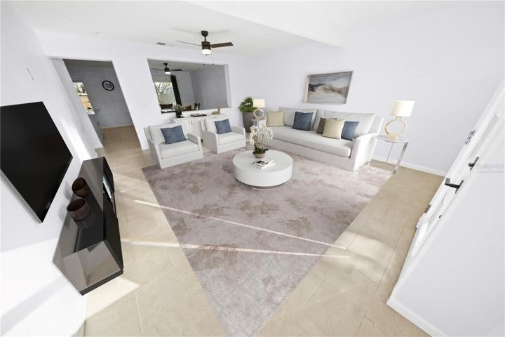 Living Room-virtually staged