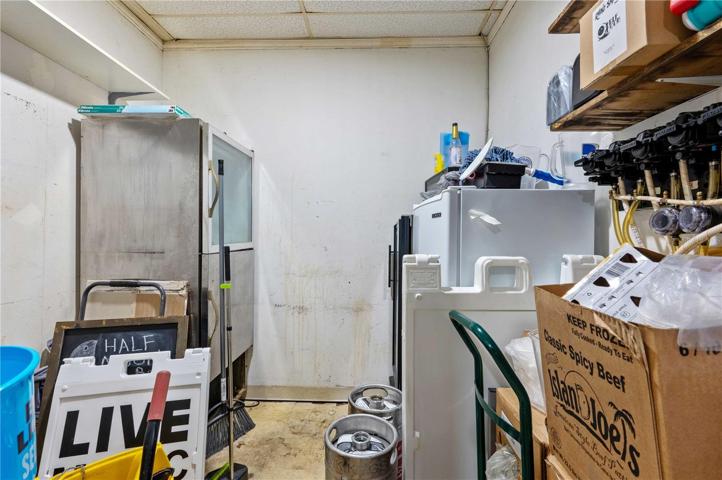 Potential kitchen area
