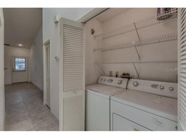Laundry area washer and dryer available