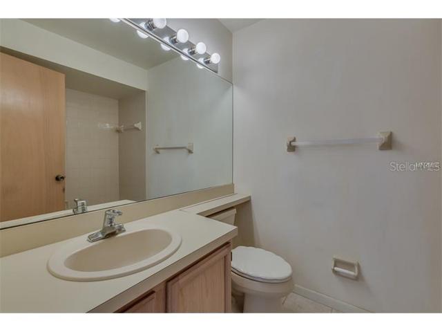 Second bath has shower bathtub combo