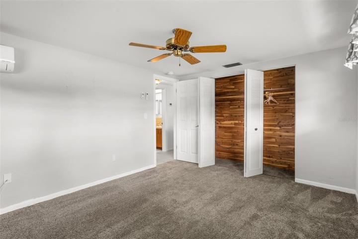 Bedroom 1 with Cedar Lined Closet