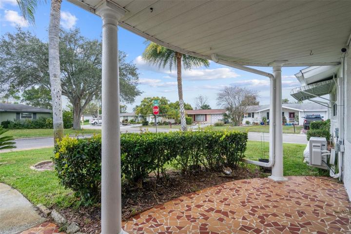 Spacious Front Porch