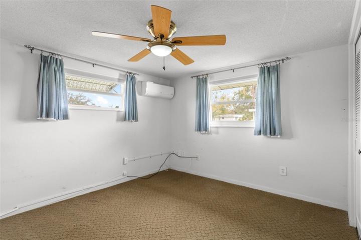 Bedroom 2 with Newer Windows