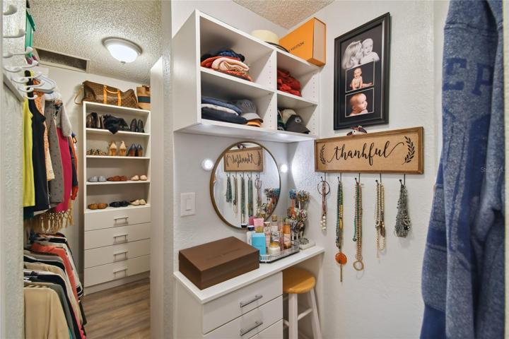 Primary custom built in closet