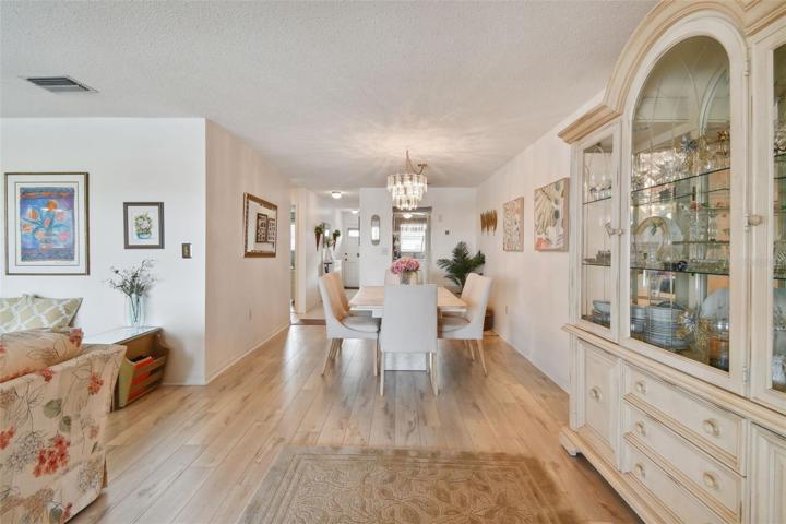 Looing back towards dining area