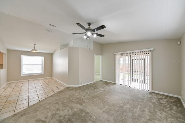 Dining Area & Living Room
