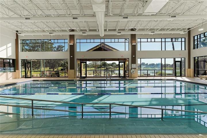 Fitness Center Inside Pool