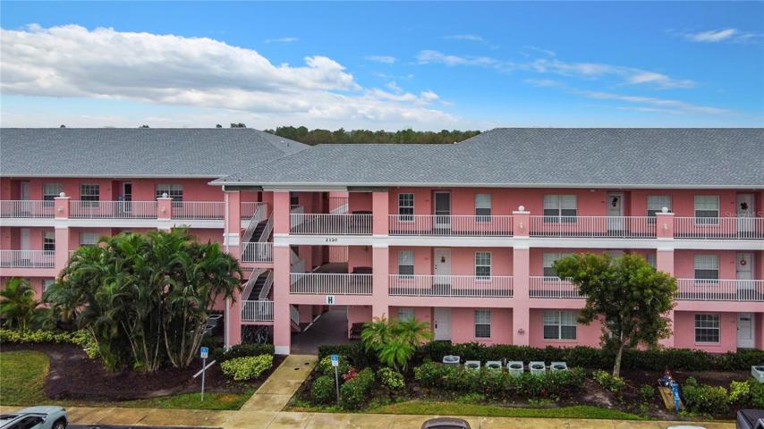 Front of building